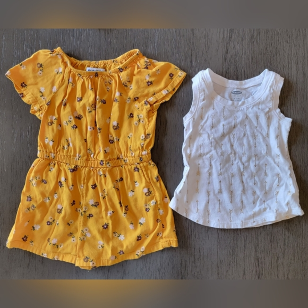 Old Navy Romper & Tank‎ Top Bundle